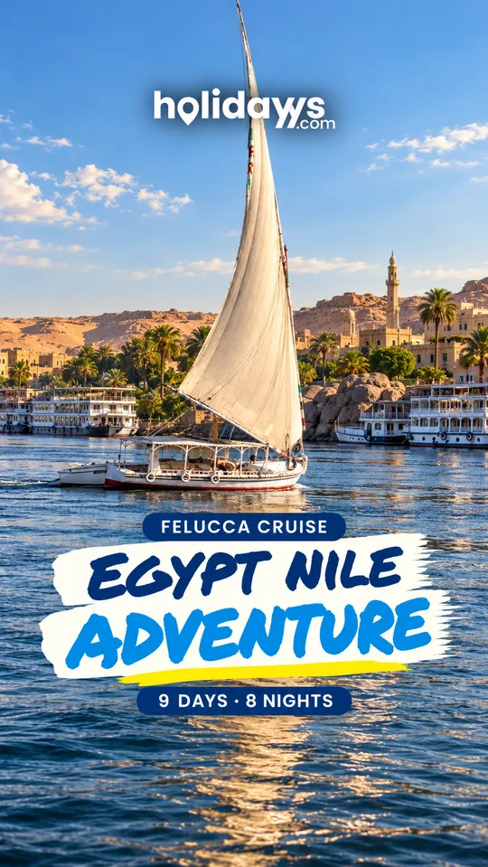 مغامرة النيل في مصر مع رحلة بالفلوكة